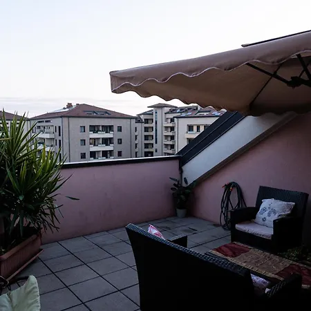 Terrace Overlooking Forum & Metro Assago